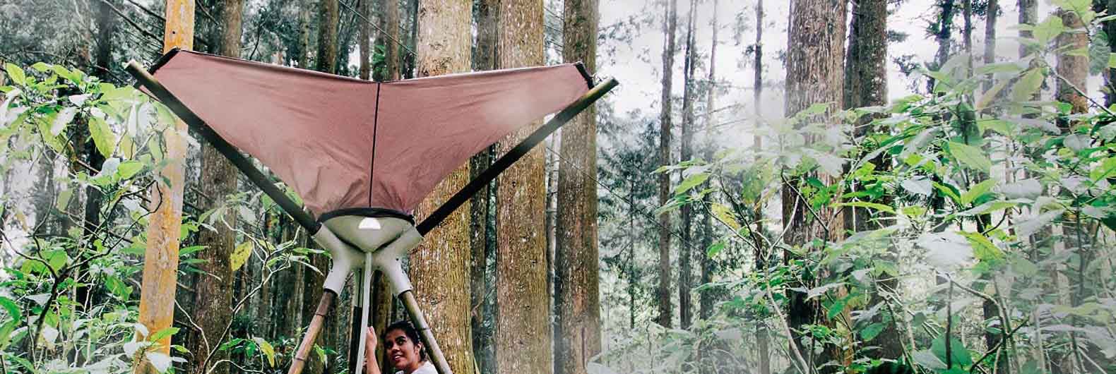 Pemanenan Kabut Portable Memanen Air Minum Bersih Dari Udara Tipis