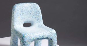Furnitur Plastik untuk Anak-anak yang Terbuat dari Daur Ulang Mainan Bekas