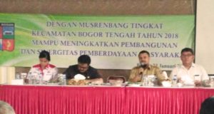Musrenbang Mengenai 4 Skala Prioritas di Kecamatan Bogor Tengah