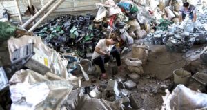 Pembersihan Kota Sampah China didukung oleh Larangan Impor Barang Bekas