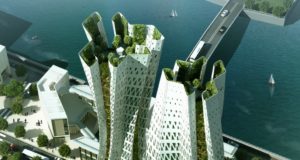 Menara ‘Hugging’ Bisa Membantu Membersihkan Polusi Udara Hong Kong