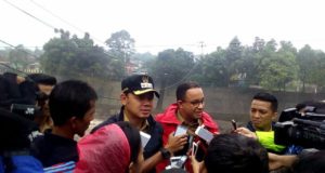 Gubernur DKI Tinjau Kondisi Bendungan Katulampa