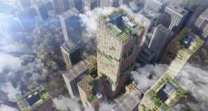 Menara Kayu Tertinggi di Dunia yang diusulkan untuk Tokyo