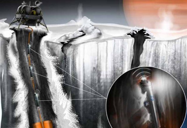 Tunnelbot bertenaga nuklir untuk mencari kehidupan di bulan es Jupiter, Europa