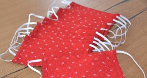 Seberapa Jauh Bahan Masker Masih Melepaskan Tetesan Batuk dan Bersin