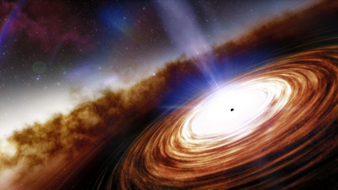 Ilustrasi Quasar