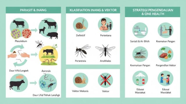Membedah Dunia Parasitologi: Dari Inang, Vektor, hingga Pengendalian Penyakit