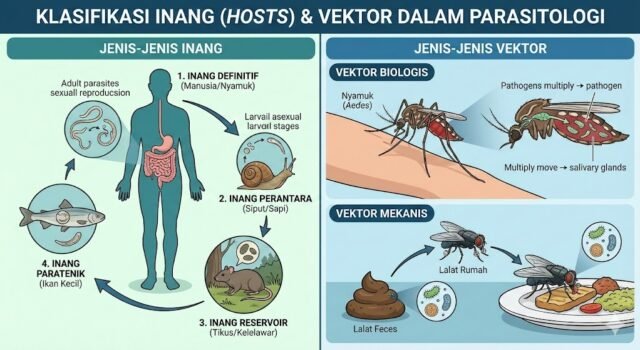 Injetbuat Inang Peran Inang dan Vektor dalam Rantai Penularan Penyakit - ikons.id